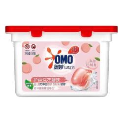 奥妙 洗衣凝珠洗衣液球果香型香味持久家庭装除菌除螨强力去污 浓缩 护色白桃