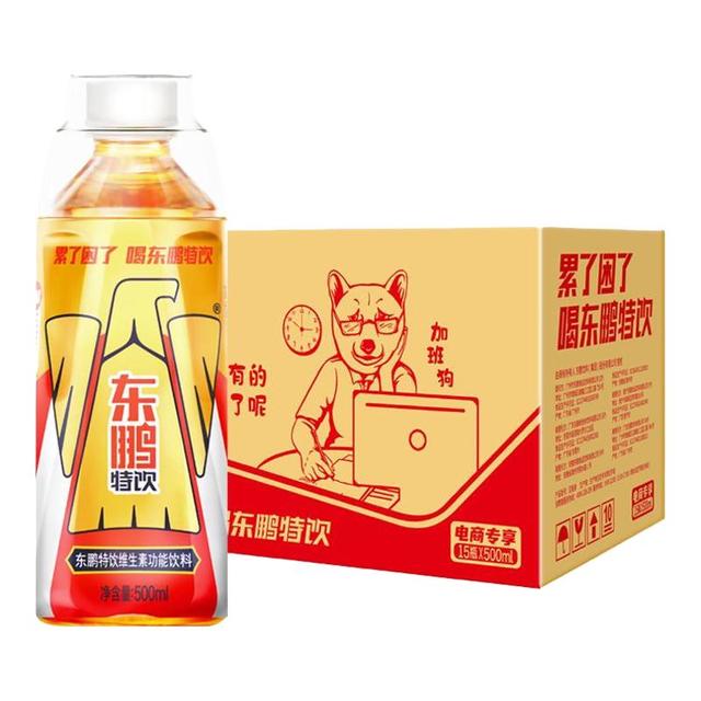 88VIP：东鹏 特饮 维生素能量饮料500ml*15瓶