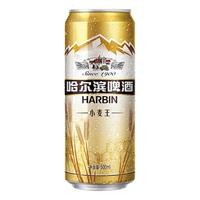  哈尔滨啤酒 HARBIN啤酒 小麦王啤酒 500ml*9听