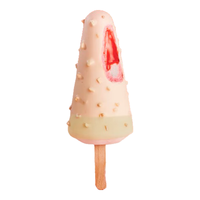 WALL'S和路雪 WALL'S棒棒 流心脆莓莓牛轧糖口味冰淇淋 77g*4支 雪糕