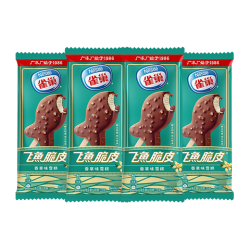 雀巢 冰淇淋飞鱼脆皮 香草味 55g*4支