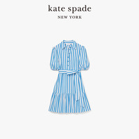 Kate Spade 女士条纹衬衫连衣裙 KG825