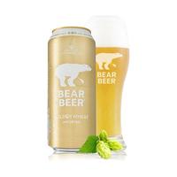 BearBeer 豪铂熊 金小麦啤酒 500ml*24听
