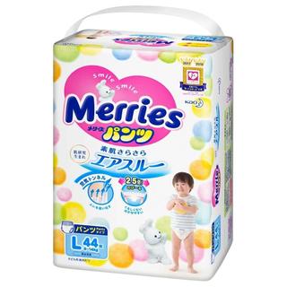  Merries/妙而舒  婴儿学步裤  通用 44片 L
