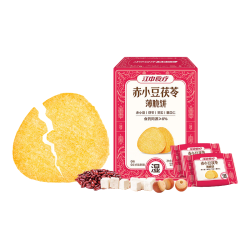 江中猴姑 养胃猴头菇赤小豆茯苓薄脆饼干中老年人早餐下午茶零食祛濕168g
