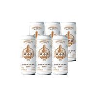 双合盛 百年老字号 德式小麦啤酒 精心慢酿 330ml*6罐 整箱装 330ml*6