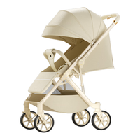 ANGI BABY 婴儿车四轮万向婴儿推车可坐可躺轻便折叠双向遛娃车