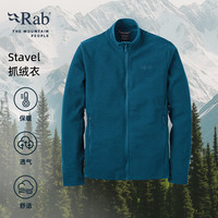 Rab Stavel Jacket户外保暖防风柔软抓绒衣夹克外套男 QFG-68 卵石色 S
