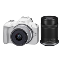  Canon/佳能 相机套装 RF-S18-45镜头 RF-S55-210镜头  18-45mm,55-210mm 双头套机 白色