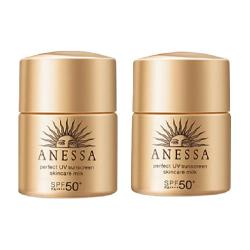 安耐晒 ANESSA/安热沙安耐晒小金瓶防晒霜12ml*2轻薄透气防晒乳防紫外线