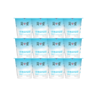 简爱 simplelove简爱 simplelove酸奶0%蔗糖高钙滑滑100g*12杯滑滑酸奶 低温0蔗糖0代糖酸奶