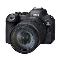 佳能 EOS R6 Mark II 全画幅 微单相机 黑色 24-105mm F7.1 L级标准变焦镜头 单头套机