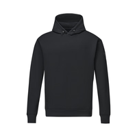 迪桑特（DESCENTE）迪桑特ESSENTIAL系列男女同款休闲运动连帽卫衣秋季 BK-黑色 2XL (185/104A)