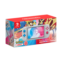 Nintendo 任天堂 海外版 Switch Lite 游戏主机 剑盾限定版 灰色 港版
