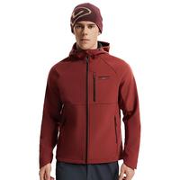 诺诗兰25秋冬软壳外套男式防泼水徒步户外登山三防夹克外套软壳衣 朱草红色-70E男 175