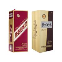 茅台紫迎宾53度500ml单瓶装+大曲80年代53度500ml整箱装