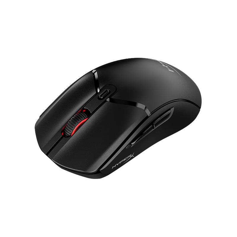  HYPERX/极度未知 轻量化 无线游戏鼠标  旋火2灵动无线-黑