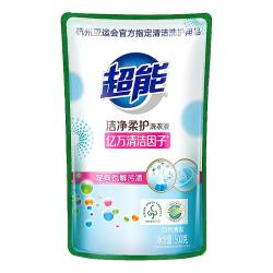 超能 洁净柔护洗衣液