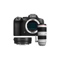  Canon/佳能 专业volg数码相机 全画幅微单相机+转接环+EF70-200 2.8镜头+256G卡  双头套机 70-200mm F2.8