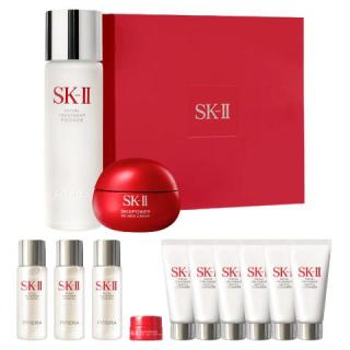 SK-II 神仙水护肤精华露礼盒 230ml+清莹露30ml+洗面奶20g+面霜2.5g
