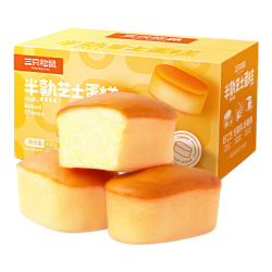 三只松鼠 半熟芝士蛋糕 400g×1箱