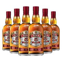 CHIVAS 芝华士 12年 调和 苏格兰威士忌 40%vol 700ml*6瓶