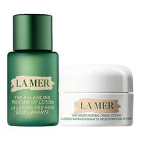 LA MER 海蓝之谜 护肤套装 (沁润修护精萃水+经典精华面霜)