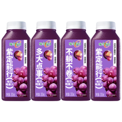 味全 冷藏100%果汁葡萄汁300ml*4+900ml*1+900ml*2