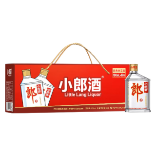 郎酒 小郎酒 兼香型白酒 45度 100mL*24瓶 整箱装 （年份随机）