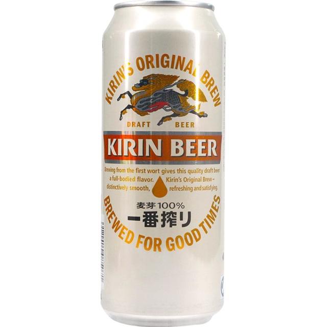 PLUS会员、今日必买：麒麟 一番榨啤酒 500ml*12罐