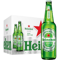 Heineken 喜力 星银 啤酒 500ml*24瓶
