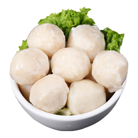 东上御品 国产 黄花鱼丸 新鲜鱼丸子火锅食材净重-源头直发