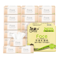 洁柔 Face系列 抽纸 3层110抽27包(180*138mm)