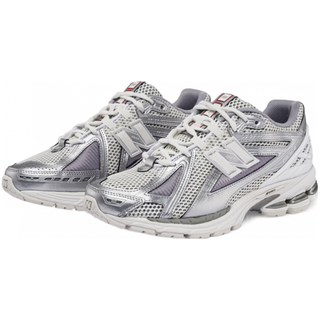 NEW BALANCE NB官方23新款男女鞋1906R系列舒适透气网面运动鞋老爹鞋 银色/白色 M1906RCB 37.5(脚长23cm)