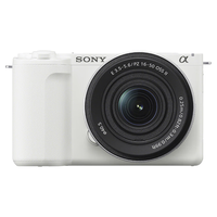  SONY/索尼 APS-C画幅微单相机+斯莫格补光灯+16-50mm标准镜头  单机身 白色