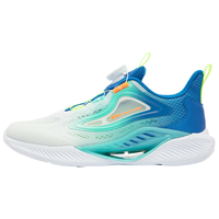 特步(XTEP)【氢风5.0】童鞋男童女童鞋透气四季款中大童跑步运动鞋子 果冻绿/极光绿【小logo】 36码