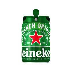 喜力 啤酒 铁金刚 桶装啤酒 荷兰进口 原麦汁浓度≥11.4°P 中秋送礼 5L 2桶