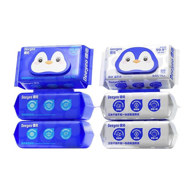 德佑 湿厕纸80抽6包