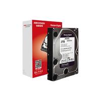 HIKVISION 海康威视 紫盘系列 3.5英寸监控级硬盘 2TB 64MB WD1OPURX (5400rpm、PMR)