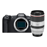 Canon 佳能 EOS R8 全画幅 微单相机 黑色 70-200mm F2.8 单头套机