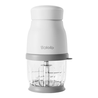 BOLOLO 波咯咯婴儿辅食机打泥机 宝宝多功能料理机 迷你食物研磨器  【Pro】钢轴316L刀头*白单杯