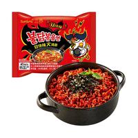 SAMYANG 三养【袋面口味任选】火鸡面方便面泡面炸酱面韩式风味夜宵干拌面速食 双倍辣火鸡面140g*1袋
