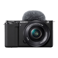 SONY/索尼 精准对焦 微单相机+16-50mm镜头+电池+座充 单头套机 F4.5-5.6 黑色