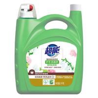 超能 植沐悦色洗衣液 5kg/瓶 绿色风铃草香氛