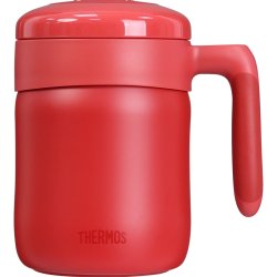 THERMOS 膳魔师 便携 不锈钢水杯  新年红 520ml 501-600mL