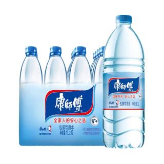 康师傅 包装饮用水 1L*12瓶