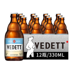 白熊 比利时风味小麦白啤酒 330ml*12瓶
