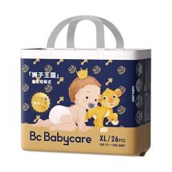 babycare 皇室狮子王国拉拉裤加量装中号L66片9-14kg婴儿尿不湿透气亲肤