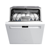 移动端、京东百亿补贴：老板 盐系W76A-G1 Ultra海盐白 150升以上大容量嵌入式洗碗机家用全自动紫外消毒 &