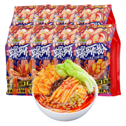 好欢螺 螺蛳粉 加辣加臭400g*8袋